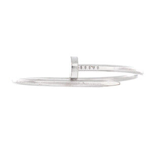 Cartier Classic Juste un Clou Bracelet 18K White Gold